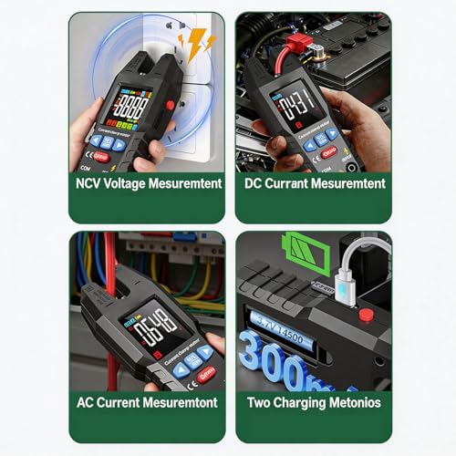 Pince multimètre en U pour électriciens professionnels en intervention sur chantier - 5