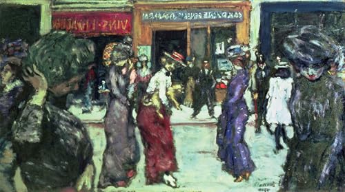 Art Mural Toile Peinture Paris Pierre Bonnard déco salon 60x90