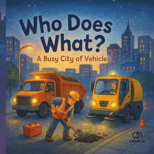 Who Does What? A Busy City of Vehicles: Discover the