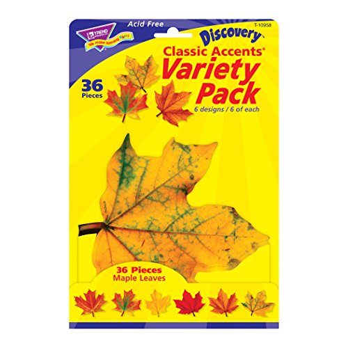 Feuilles d'érable multicolores Trend T-10958 assortiment robuste