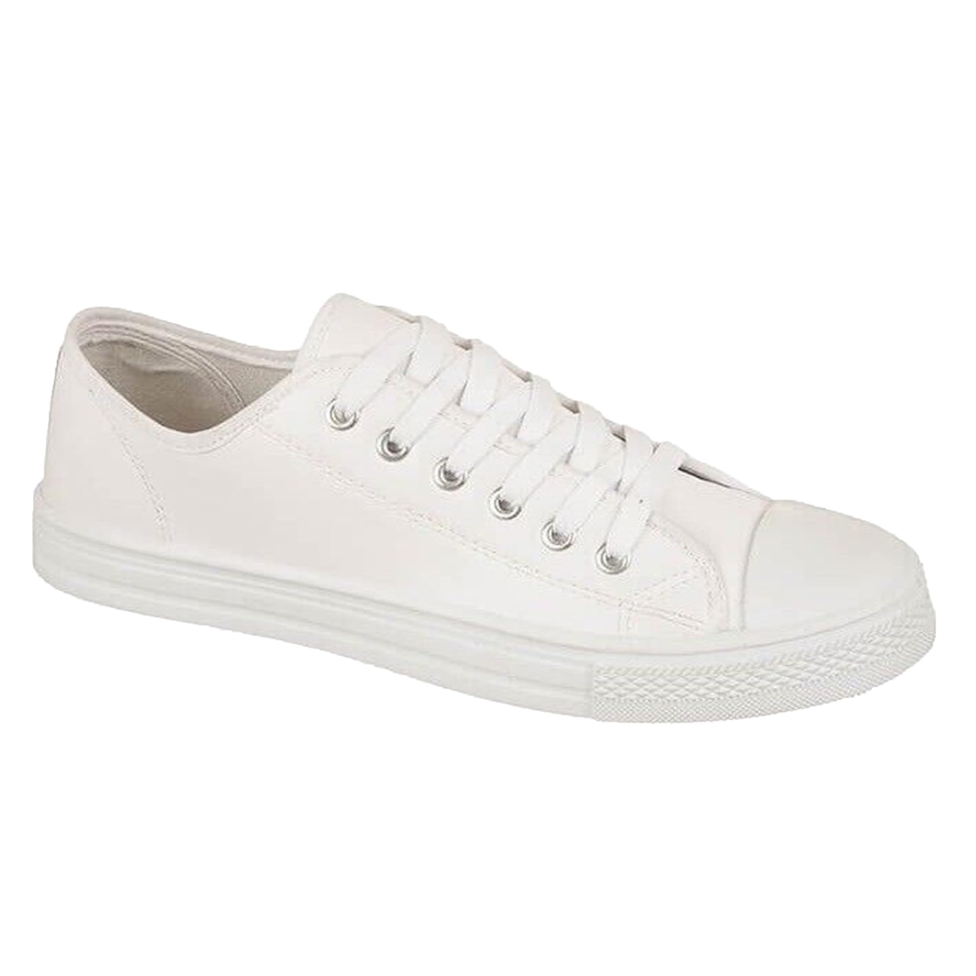 Fashion StarMens Espadrilles Gym Trainers Canvas Lace Up Casual Plimsolls Pumps Shoes Size