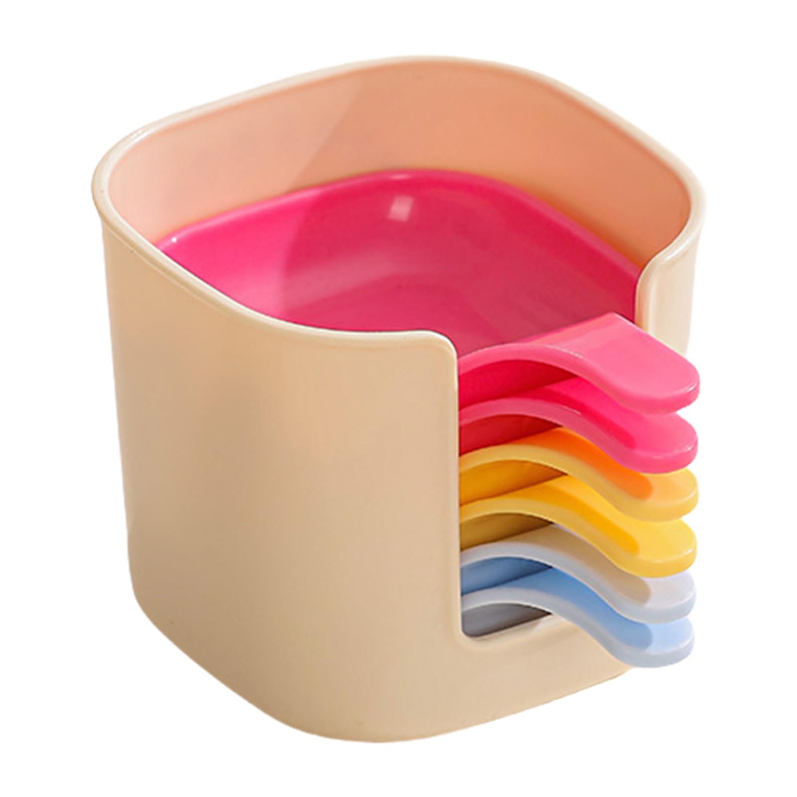 APGLSXY Multipurpose Condiment Containers Shatterproofs PP Construction Modern Designs Suitable for Daily Meals Entertaining PP Sauce