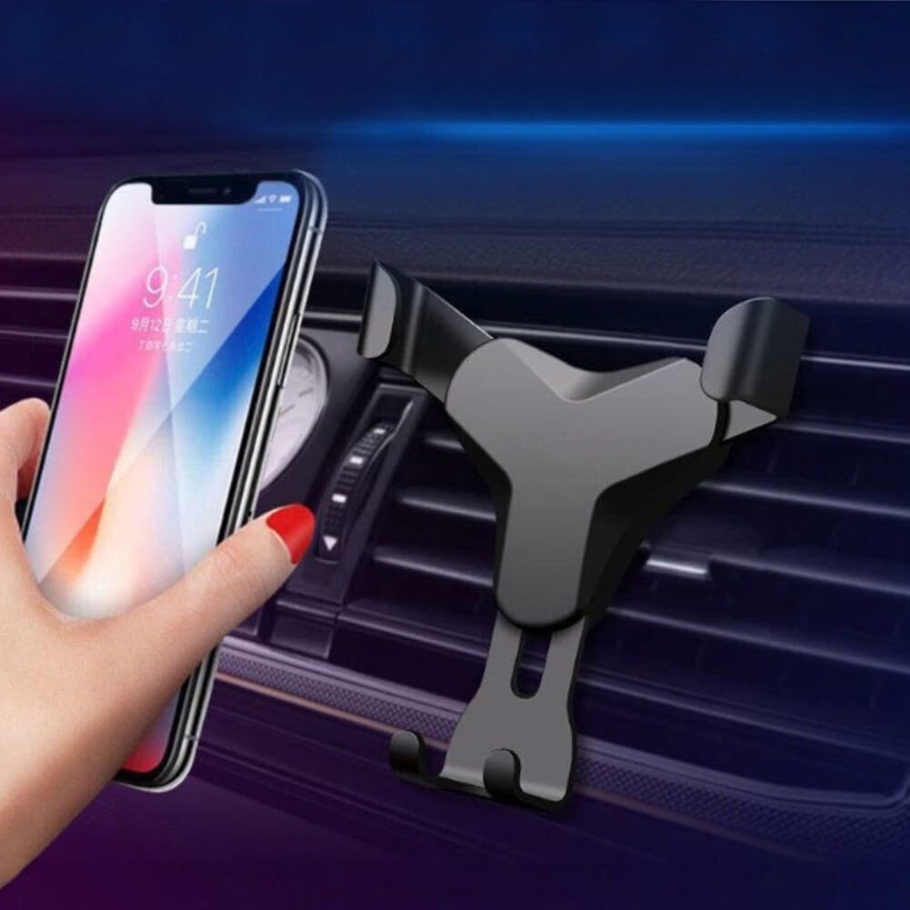 WENPANGPANG Car Phone Holder for Lexus RZ 300e 2025, Air Vent Gravity Auto Lock Smartphone Cradle Handsfree Cellular Support Secure Grip Robust Stable Stand