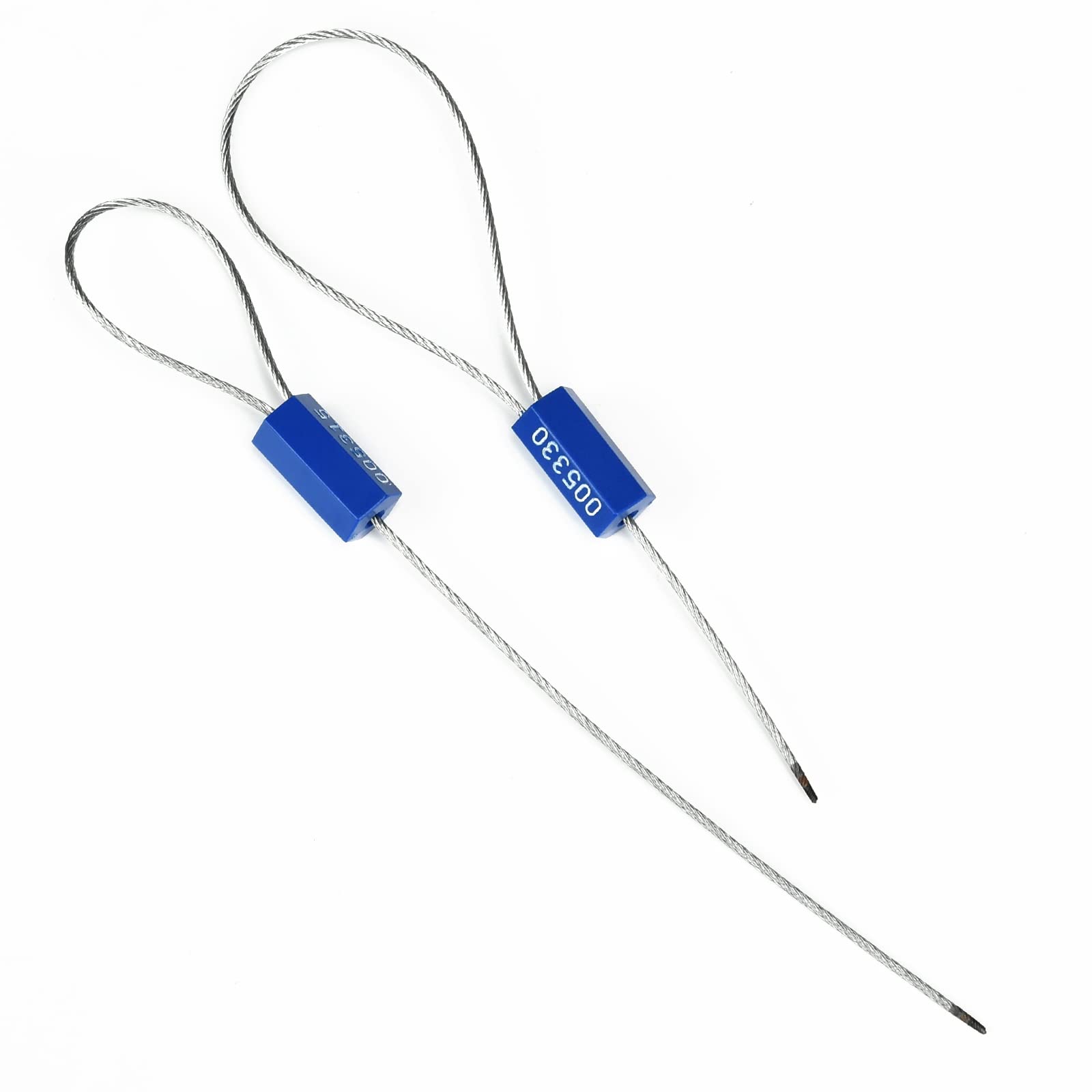 Coloch 200 Pcs Steel Security Cable Seal, 11.8 Inch Numbered