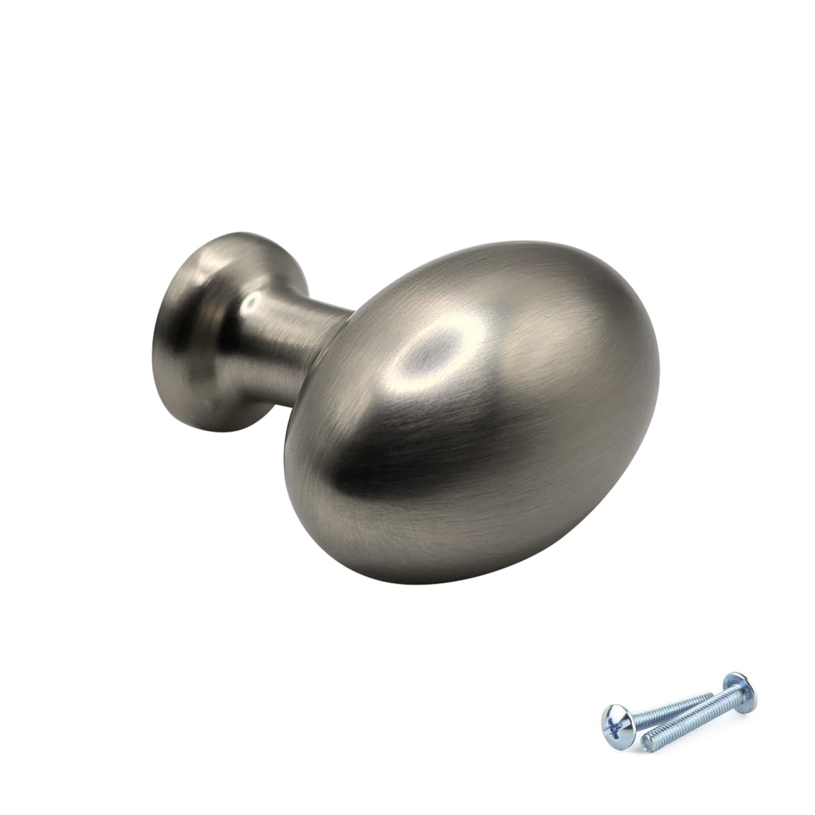 M4TEC Interior Kitchen Cupboard Door Handle, Kitchen Cabinet, and Drawers, Bedroom Furniture Brushed Nickel Pull Handles Wardrobe Door Knobs - VG8 Series: 36-22 mm