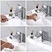 Aquaterior Modern Bathroom Single Handle Sink Faucet Mixer One Hole Lavatory Vanity Chrome(CUPC NSF CEC)