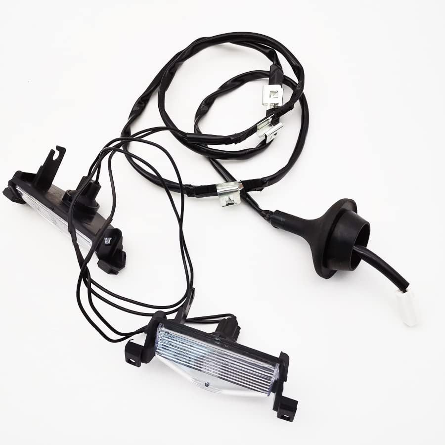 Rear Trunk License Plate Lamp Light Unit Kit for Mazda 3 2009 2010 2012 2013