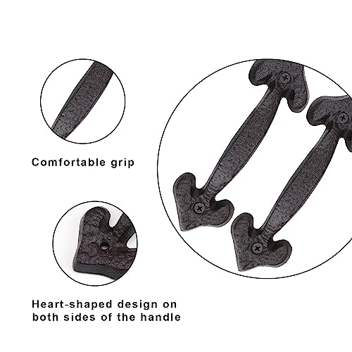 LNSYSNS Fienile Maniglie per Porte, 2 Pezzi