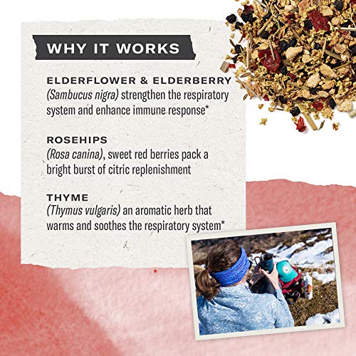 Numi Organic Tea Immunity Variety Pack, 16 Tea Bags (Pack Of 3), Elderberry And Echinacea Tea #TOP3