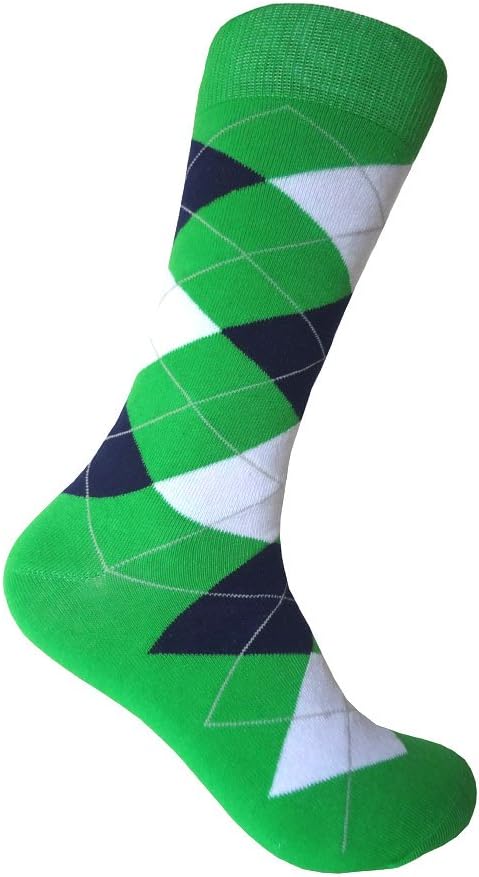 Men's Mid Calf Green Dress socks,One size fits most Ethiopia | Ubuy