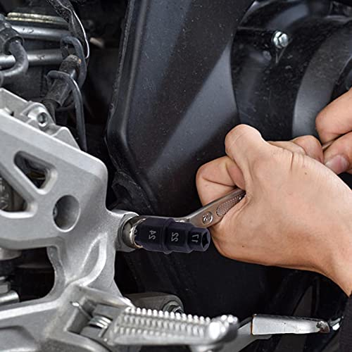 Motorzeskant-spilgereedschap,Gereedschap voor het verwijderen van motorwielas | Spindelgereedschap voorwiel voor motorfietsen, multifunctionele inbussleutel Generic - Image 4
