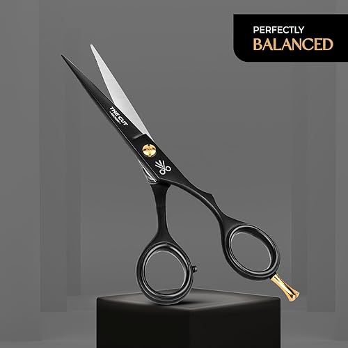 Miniatura 7 de The Cut Factory - Tijeras de pelo y peluquero profesional, tijeras de corte de pelo de acero inoxidable de 6.5 pulgadas con cuchillas de borde lisas