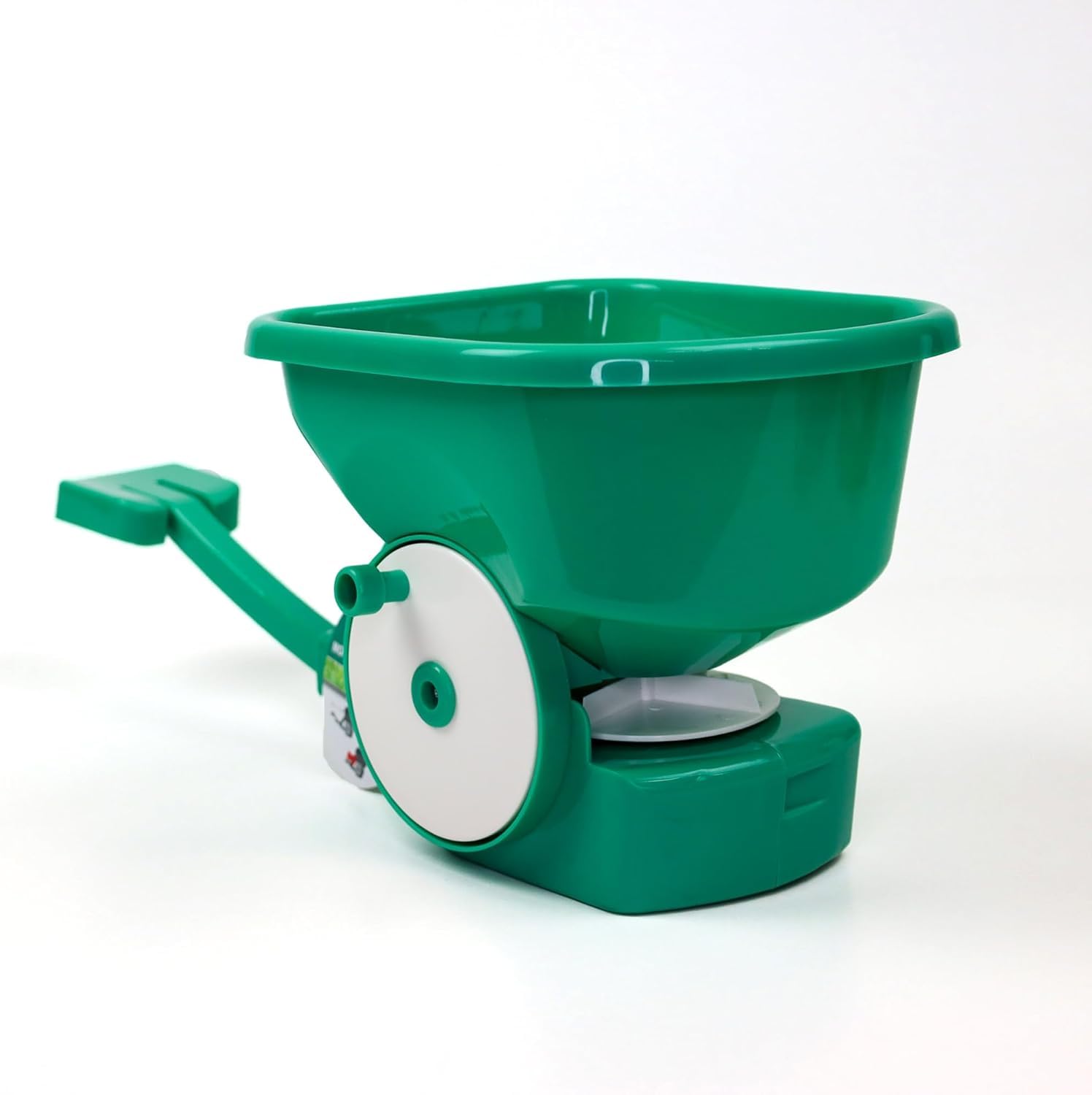 Épandeur à main 3 Litres - Épandeur de graines de gazon et d'engrais pour pelouse, efficace et précis - Poignée ergonomique - Conçu pour une distribution facile des graines de gazon et de l'engrais