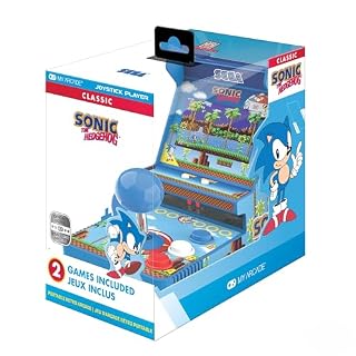 MY ARCADE mini borne Sonic, deux jeux Sega inclus