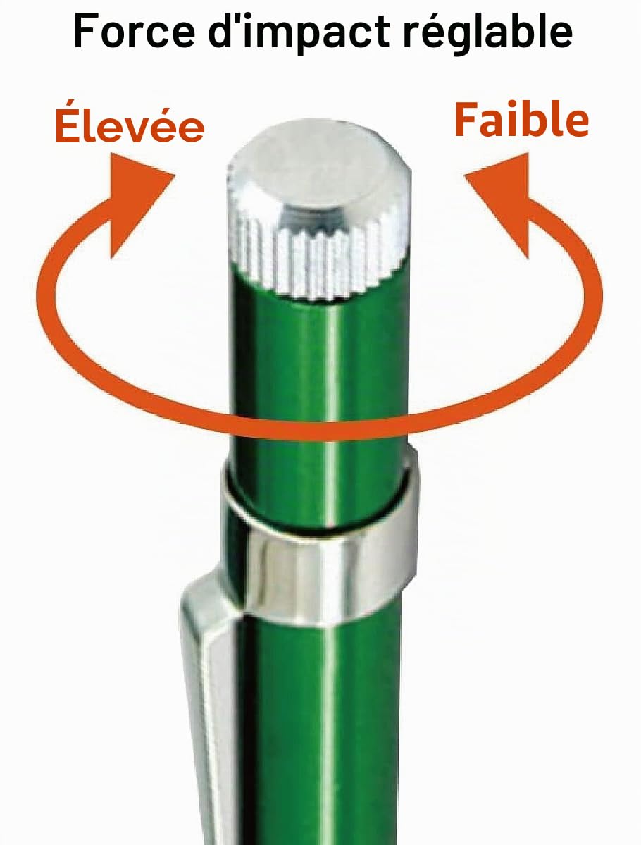 Poinçon central automatique, ENGINEER Tz-14 fabriqué au Japon
