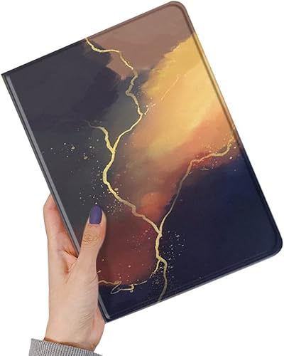 Patrón floral iPad Mini 6 generación caso soporte lápiz carga iPad min 6 lindo flor cubierta suave TPU soporte protector cubierta trasera auto