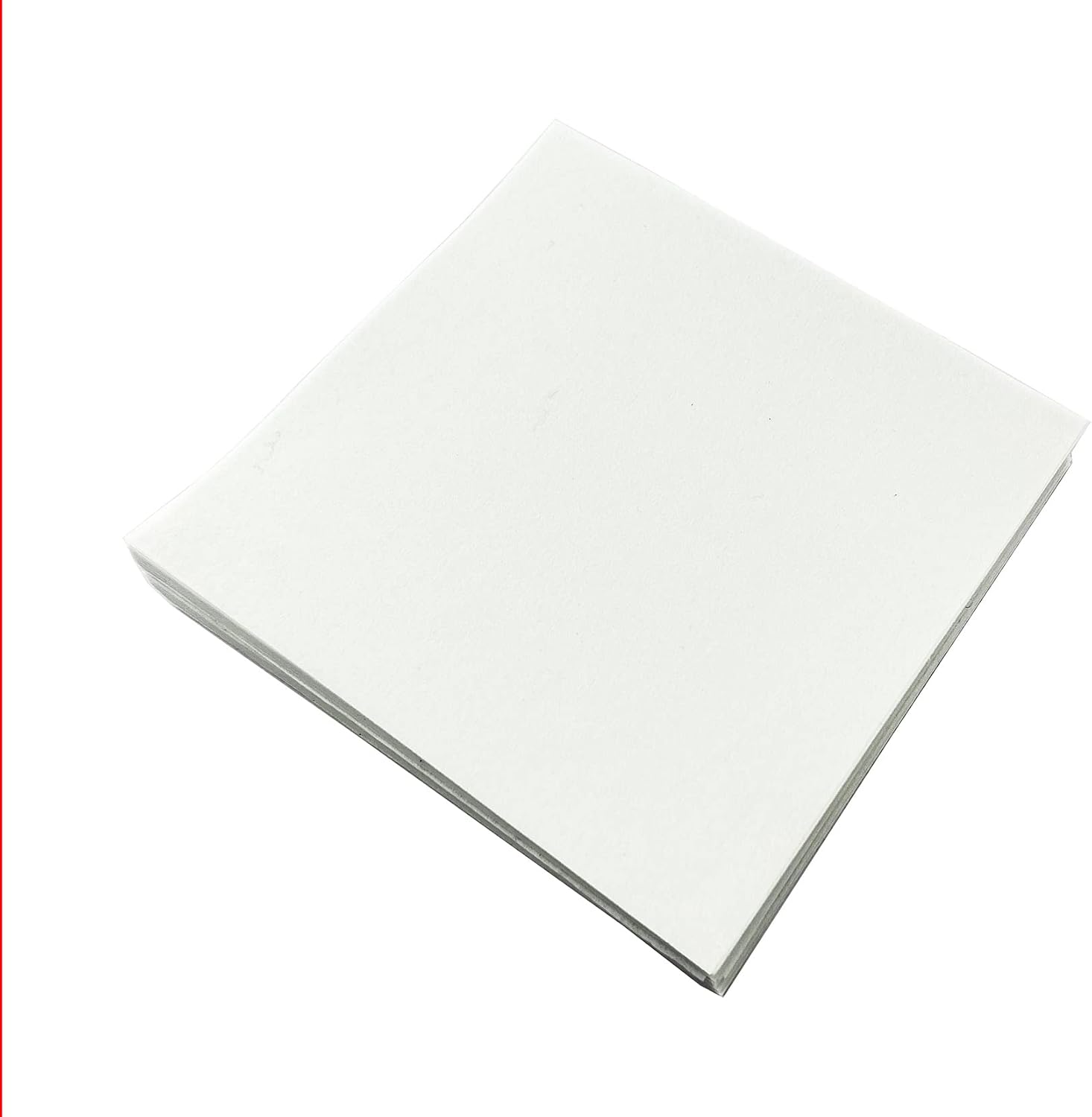 Wennuo Cut Away Machine Embroidery Stabilizer Medium Weight 1.8 oz, 8" x8" 100 Precut Sheets - Fits 4x4 and 6x6 Hoops,for Machine Embroidery and Hand Sewing
