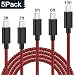  TNSO USB C Cable 5-Pack (3/3/6/6/10 FT) USB Type C Cable Fast Charging Cord for Samsung Galaxy Note 8 S8 Plus, LG G5 G6 V30, HTC 10, Nexus 5X /6P, Nylon Braided Type C Cable 