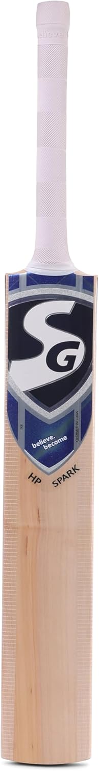 SG Hardik Pandya Spark Bat Kashmir Willow Hard Pressed Shaped for Superb Stroke Cricket Bat (Leather Ball)