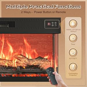 Huuger Fireplace TV Stand with LED Lights for 75 80 Inch TV, 3-Side Glass Fireplace Entertainment Center, 70 Inch Farmhouse TV Stand with 4 Deep Drawers for Living Room, Distressed White Huuger Fireplace TV Stand with LED Lights for 75 80 Inch TV 3 Side Glass Fireplace Entertainment Center 70 Inch Farmhouse TV Stand with 4 Deep Drawers for Living Room Distressed White