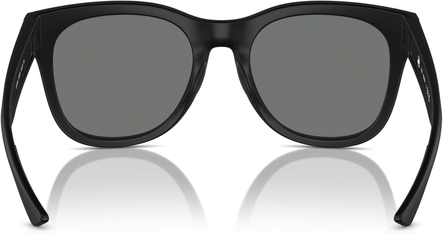 Native Woman Sunglasses Matte Black Frame, Grey Polarized Lenses, 55MM - Image 4