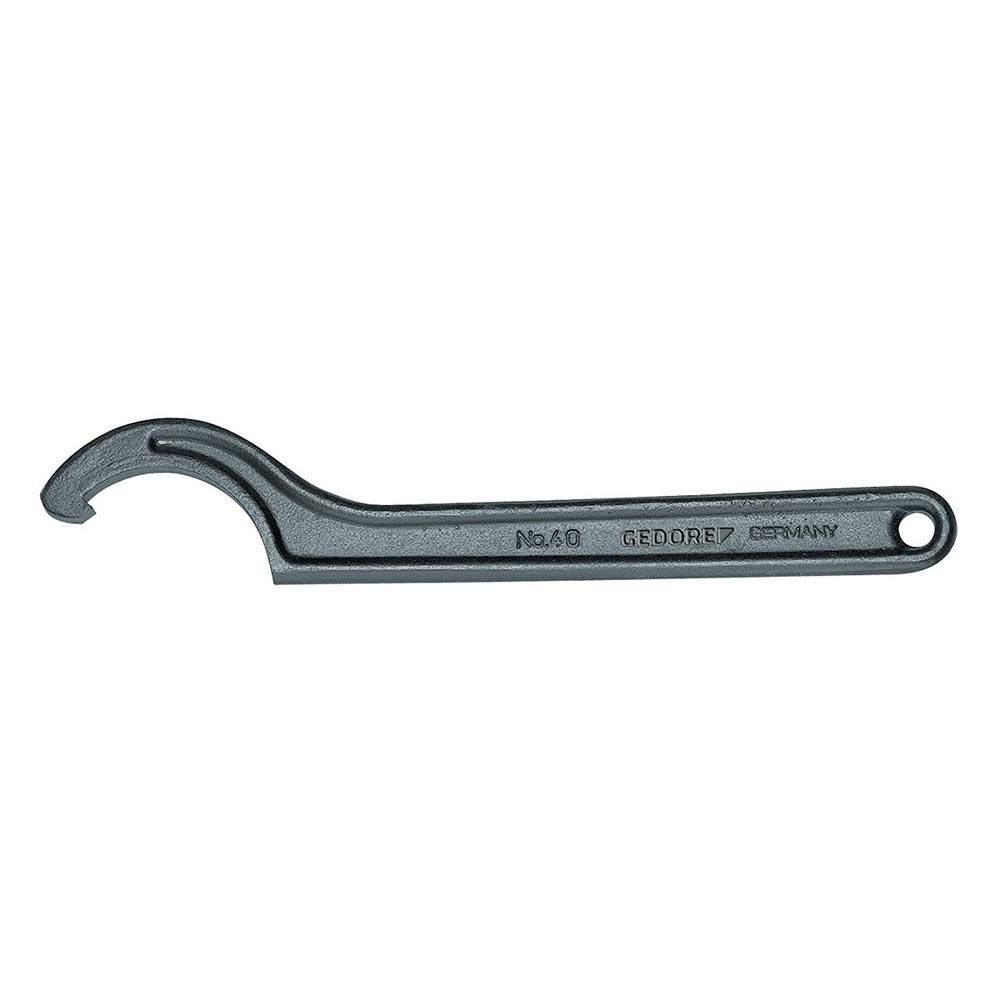 Gedore Clé à ergot à encoche, Pour écrou à encoches, Taille 58 à 62 mm, Pointes Ø 5 mm, Clé, 40 58-62