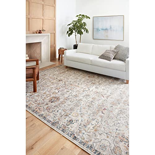 Loloi II Cassandra Dove/Navy 2'-6