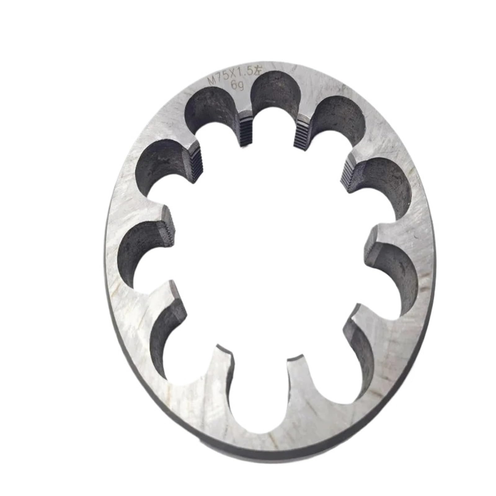 Filiere per riparazione filetti Filiera metrica sinistra M55-M80, macchine e utensili manuali, for maschiatura e riparazione di filettature esterne manuali e for macchine utensili(M68x1.5)