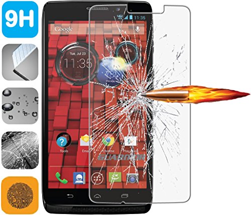 Premium Tempered Glass LCD Screen Protector Guard for Motorola Droid Ultra Maxx XT1080 XT1080M