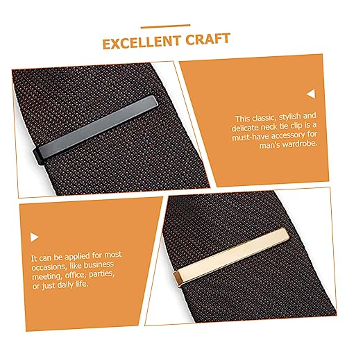 Clip para corbatas de hombre Veemoon pack de 3 piezas elegantes 7