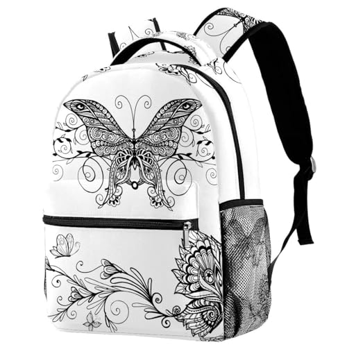 Sac de voyage décontracté grand volume noir multicolore à bretelles confort