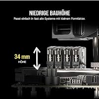 Corsair Vengeance LPX DDR4 RAM 32GB (2x16GB) Bis zu 3200MHz CL16 Intel XMP 2.0 Computerspeicher - Schwarz (CMK32GX4M2E3200C16) – Ansicht 5