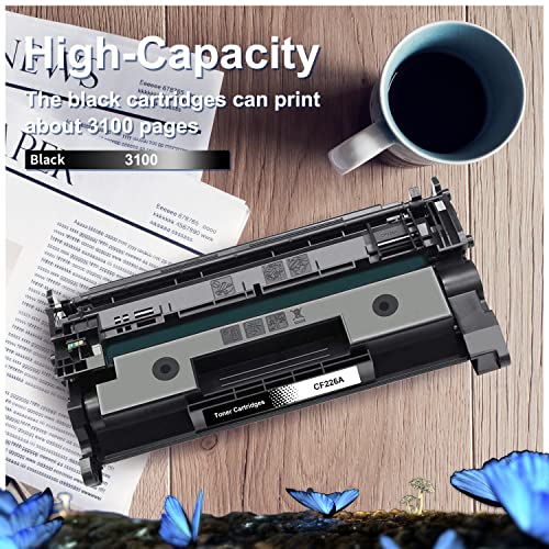 LOSMANN Compatible Toner Cartridge Replacement for HP 26X 26A CF226X CF226A for HP LaserJet Pro M402 M402dn M402n MFP M426dw M426fdw M426fdn M426 M402dw M402d (1 Black) - Image 3