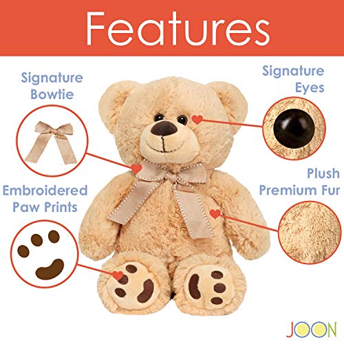 Joon Mini Teddy Bear, Tan, 13 Inches #TOP1