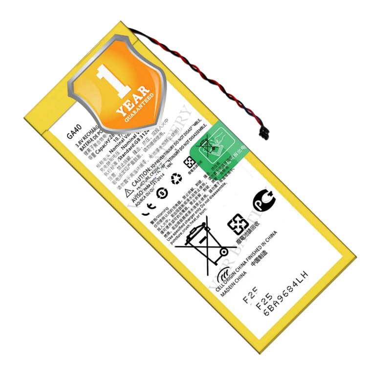 Image of Original GA40 Battery Compatible for Motorola Moto G4 (XT1622, XT1624, XT1625) | Moto G4 Plus (XT1644) - (3000mAh) - 1 Year Warranty K7