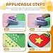 Creative Kids DIY Puncher Craft Set, 2026 New Craft Scissors and Hole Punch Set, Hole Punch for Kids, Shape Cutters for Crafts, Leaf, Butterfly, Star Heart Flower Punch DIY Projects (Set D)