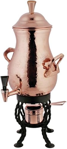 Urna de café de cobre 50 tazas - 11" diámetro x 23 12 H