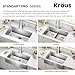 Kraus KHU100-30 Kitchen Sink, 30 Inch, Stainless Steel