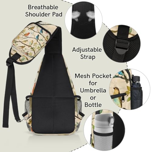 Bolso bandolera impermeable unisex para senderismo y viaje miniatura 4