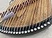 LANDTOM Guzheng Finger Trainer with Full Accessories/Guzheng Code/Backpack, Suitable for Professional/Adult/Beginner/Children 21 Strings (A, strings on bridges)
