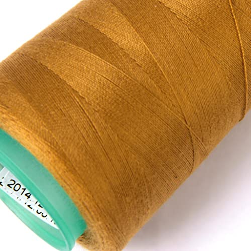 Hilo para máquina de coser 1500 yardas color dorado miniatura 7