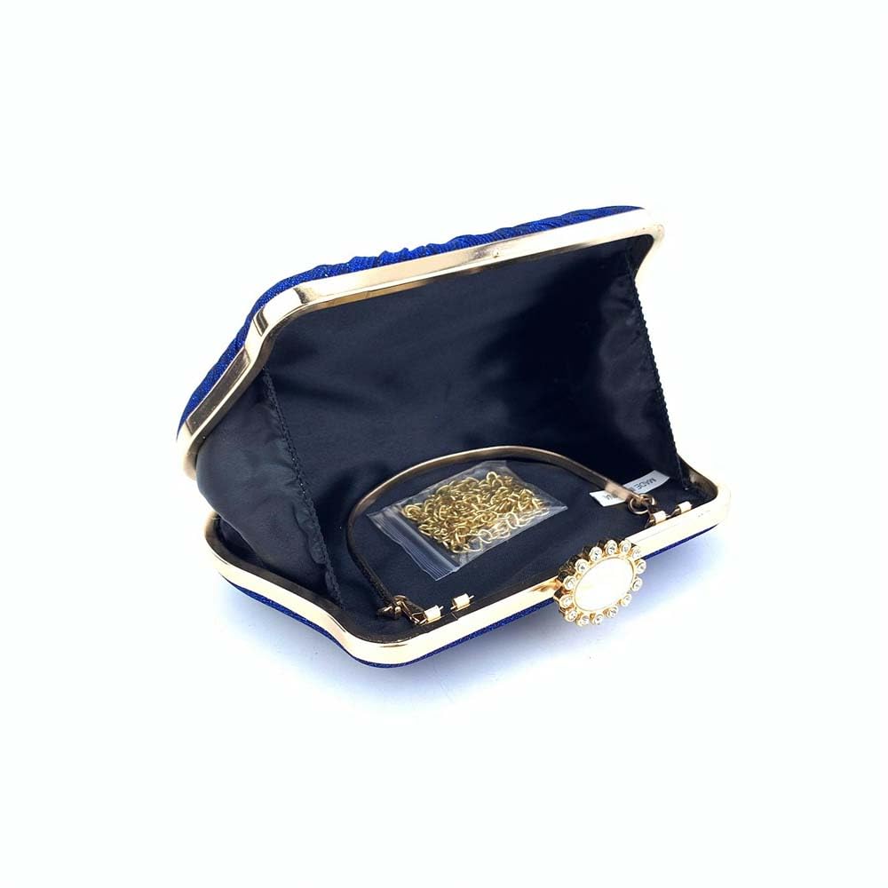 Bolsos de embrague para las mujeres Moda Cena Bolsa Plisada Artesanía Rhinestone Bolsa Cross Body Hombro Bolsas para Boda Prom Night out Fiesta