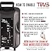 QFX PBX-800TWS 8-Inch TWS Bluetooth Stereo PA System with 2 8