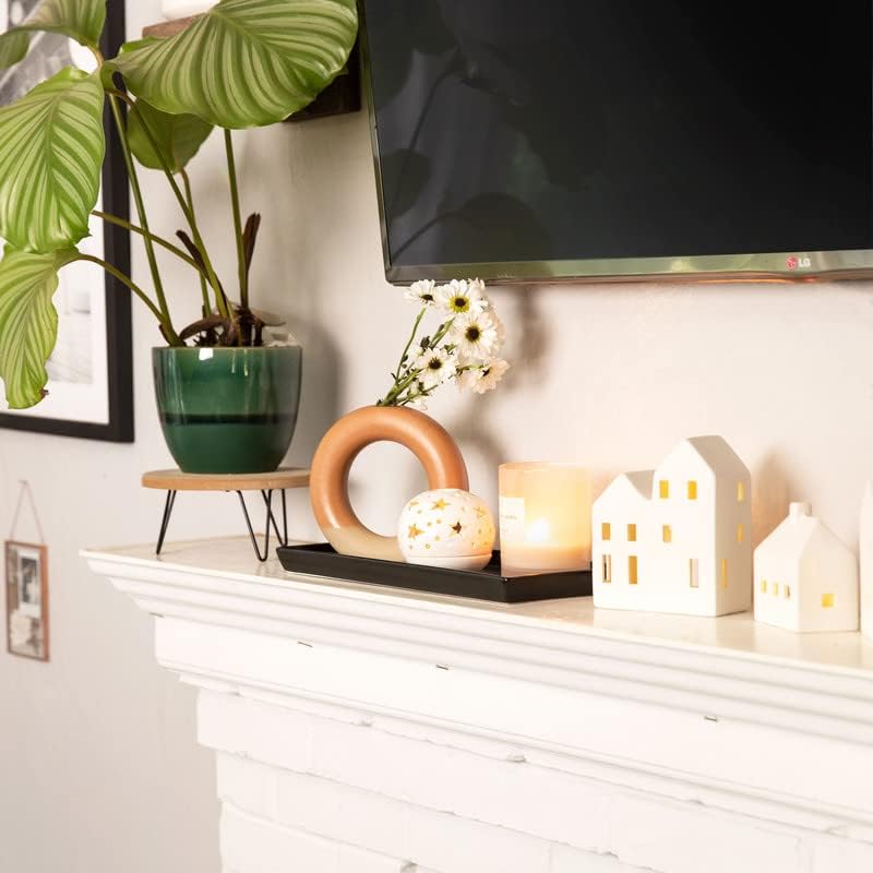 Miniatura 5 de Home Beets Bandejas de Servir de Cerámica Negro Mate (Platos Rectangulares de 14 x 6 Pulgadas) Platos de Servir para Entretenimiento, Comida,