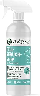 AniForte Fellgeruch-Stop Hund & Katze 200ml - Fellspray gegen Hundegeruch & Katzengeruch, Natürlicher Geruchsneutralisierer für Langhaar & Kurzhaar, Geruchsentferner bei Tiergerüchen product image
