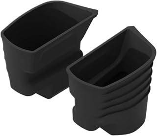 Silicone Door Pocket Storage Tray for Toyota RAV4 2026 | Left/Right Set, Black Interior Accessory, Durable Material, Easy Install