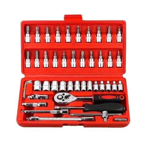 Kit de herramientas 46 piezas para reparación general