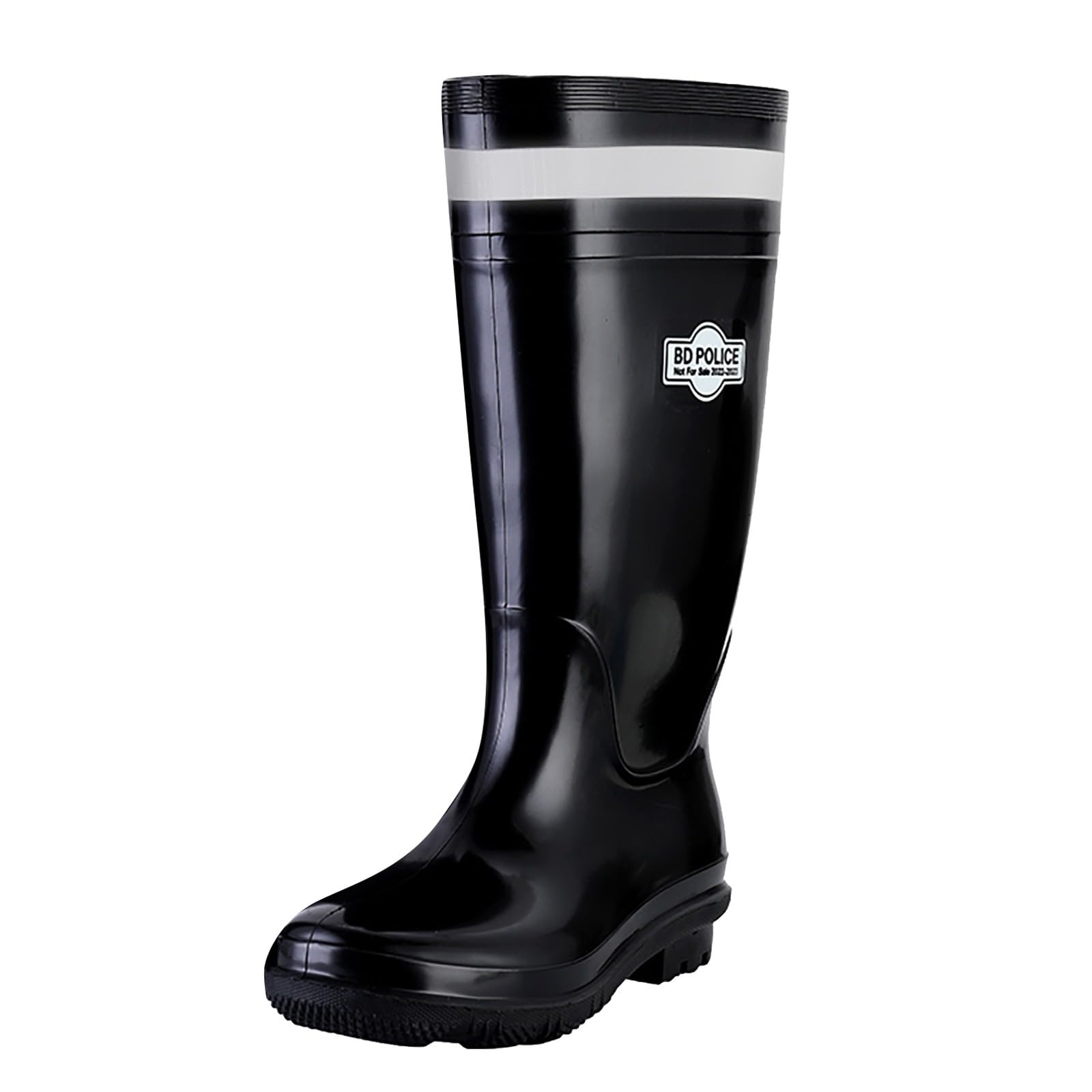 Generisch Buty przeciwdeszczowe dla mężczyzn, do użytku poza metrem, buty w europejskim stylu, antypoślizgowe, gumowe buty do kuchni, buty wędkarskie, do użytku na zewnątrz