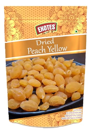 Exotes Dried Peach Yellow -250 Grams