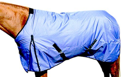 Couverture d'extérieur pour cheval anti-courants d'air avec rabat de ventre